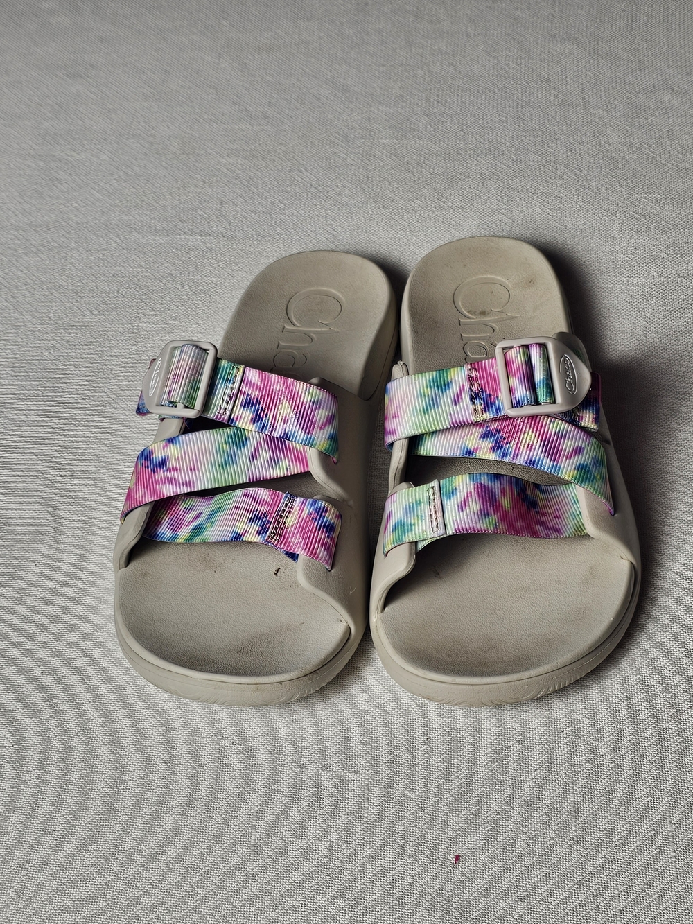 Chaco Chillos Slides Womens Size 8 Tie-dye